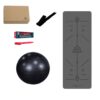 Celtic Yoga Mat - Grey