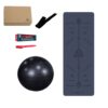 Celtic Yoga Mat - Dark Blue