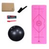 'Padmasana' Yoga Mat - Pink
