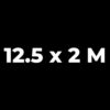 12.5 x 2m