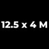 12.5 x 4m